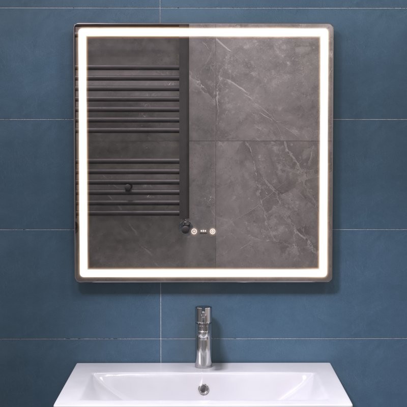 Зеркало Vigo Geometry Step 70 с подсветкой и антизапотевателем