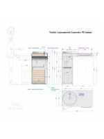 Тумба под раковину со столешницей Alavann Cosmetic 95 R/L глянцевая белая Тумба под раковину со столешницей Alavann Cosmetic 95 R/L глянцевая белая