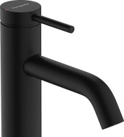 Смеситель для раковины Hansgrohe Tecturis S 110 73311670 матовый черный