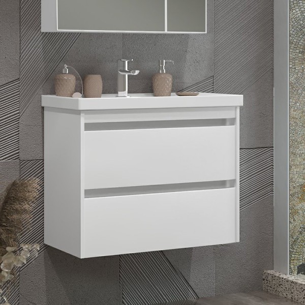 Тумба с раковиной Opadiris Фреш 70 белая