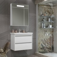 Тумба с раковиной Opadiris Фреш 70 белая