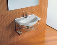 Раковина Hatria Sophie Y0FG01 75 см, белая