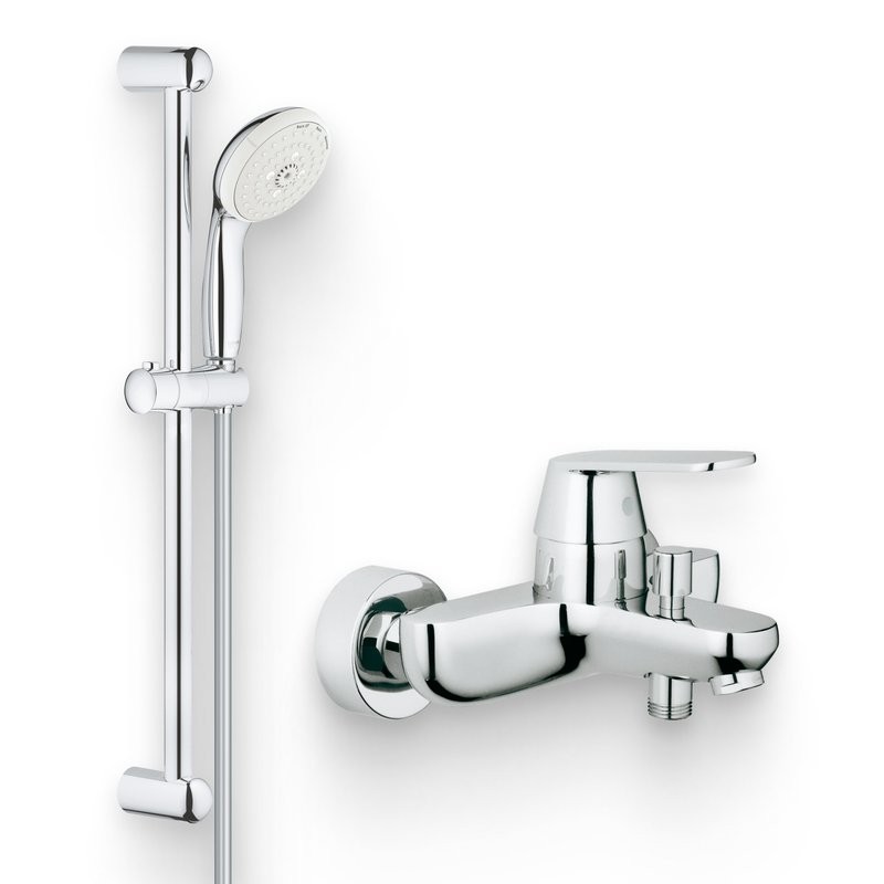 Душевой комплект Смеситель Grohe Eurosmart Cosmopolitan 32831000 + Гарнитур Tempesta New 27644001