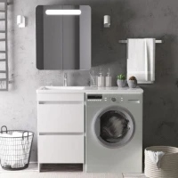 Мебель для ванной комнаты Orange Sistema 110 L с ящиками, под стиральную машину