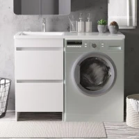 Мебель для ванной комнаты Orange Sistema 110 L с ящиками, под стиральную машину