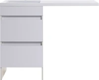 Мебель для ванной комнаты Orange Sistema 110 L с ящиками, под стиральную машину
