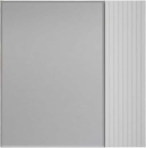 Мебель для ванной комнаты Style Line Стокгольм 70 подвесная, белый рифленый софт