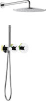 Душевой комплект Timo Saona SX-2359/00SM С ВНУТРЕННЕЙ ЧАСТЬЮ, с термостатом, хром
