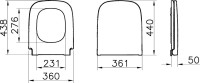Комплект Унитаз подвесной VitrA Berg 5507B003-6280 с микролифтом + Инсталляция TECE Now 9400412 4 в 1 с кнопкой смыва