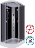 Душевая кабина Niagara Classic NG-3512-14RF 120х80 см, с гидромассажем и пультом управления