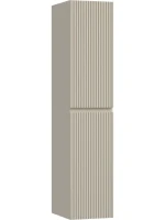 Шкаф пенал для ванной Sancos Snob R 35 см, универсальный, beige soft