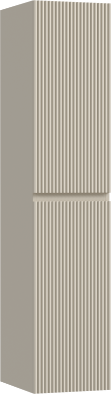 Шкаф пенал для ванной Sancos Snob R 35 см, универсальный, beige soft
