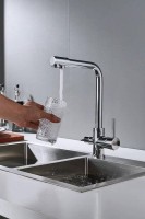 Смеситель для кухни Shevanik S328 хром