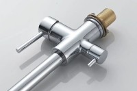 Смеситель для кухни Shevanik S328 хром