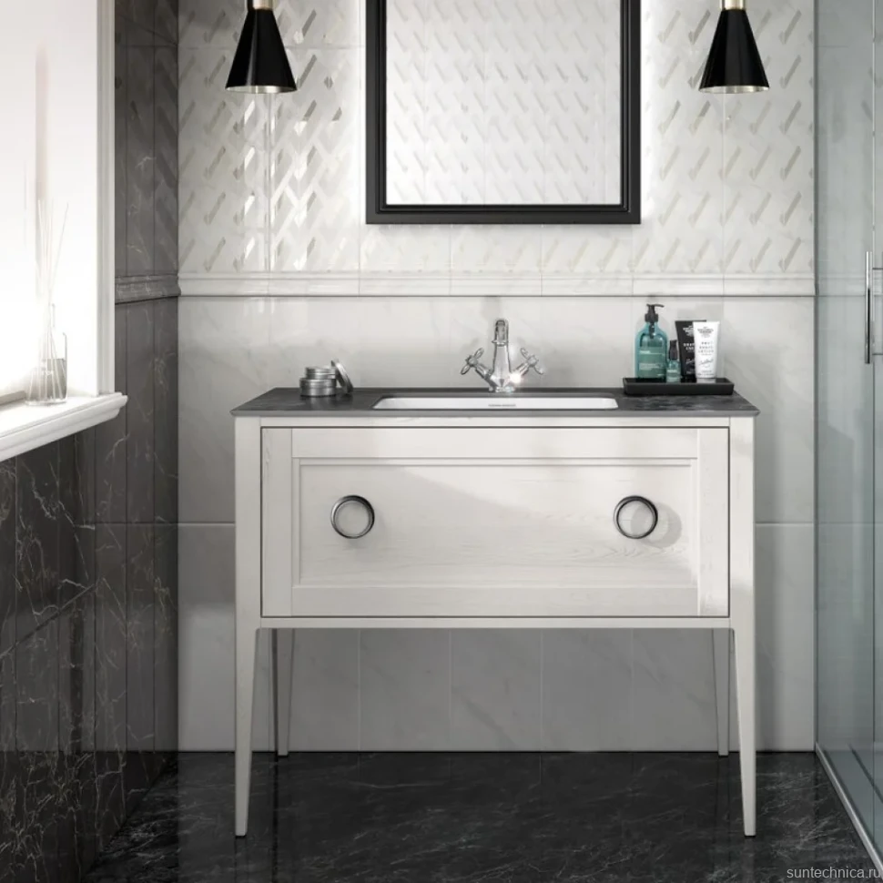Мебельная раковина KERAMA MARAZZI Plaza 55 встраиваемая снизу