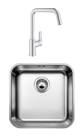 Комплект Мойка Blanco Supra 400-U + Смеситель Grohe Eurosmart