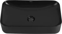Накладная раковина Abber Rechteck AC2204MB матовая черная Накладная раковина Abber Rechteck AC2204MB матовая черная