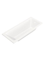 Акриловая ванна Teymi Helmi 170x70 см, пристенная, белая, с каркасом