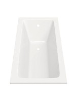 Акриловая ванна Teymi Helmi 170x70 см, пристенная, белая, с каркасом