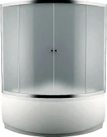 Акриловая ванна Aquanet Capri 00205345 L 170x110 см, угловая, левая, пристенная, белая, асимметричная, с каркасом, с сиденьем