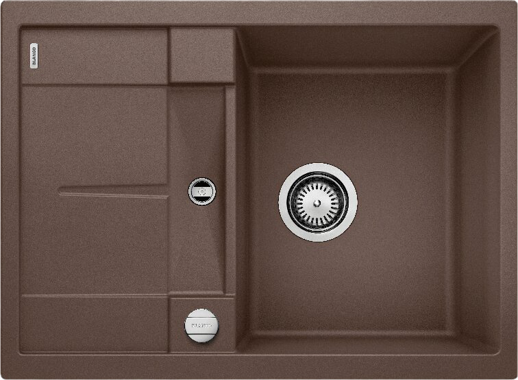 Комплект Мойка Blanco Metra 45S Compact 519581 кофе + Измельчитель Franke
