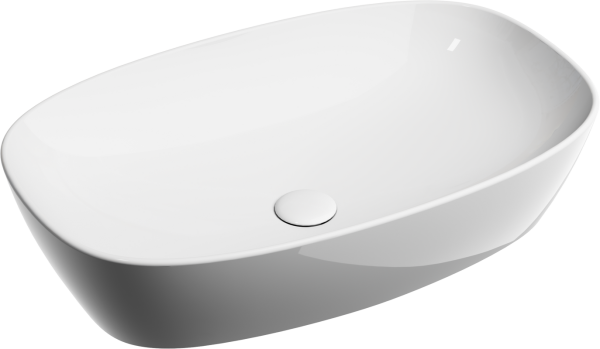 Накладная раковина Ceramicanova Element CN6049 белая глянцевая