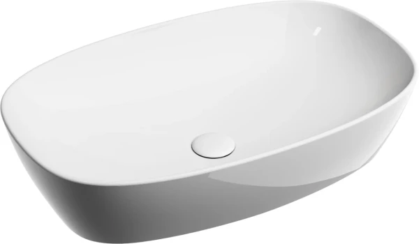 Накладная раковина Ceramicanova Element CN6049 белая глянцевая