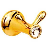 Крючок Boheme Chiaro 10506 глянцевое золото, на шурупах Крючок Boheme Chiaro 10506 глянцевое золото, на шурупах