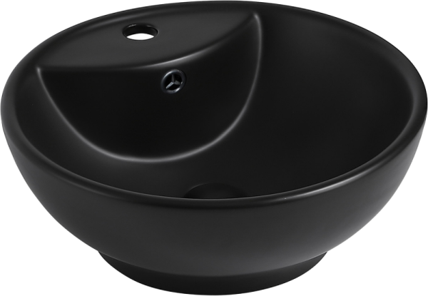 Накладная раковина Abber Bequem AC2101MB матовая черная