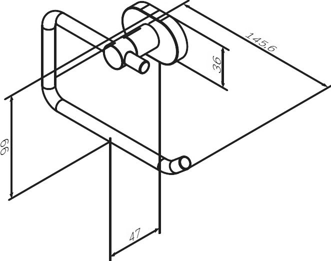 Набор Ершик AM.PM Sense A7433300 + Держатель A7434100