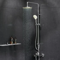 Акриловая ванна AM.PM Gem 170x70 см, пристенная, белая, с каркасом