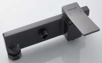 Гигиенический душ Shevanik S6105T-1 со смесителем, оружейная сталь