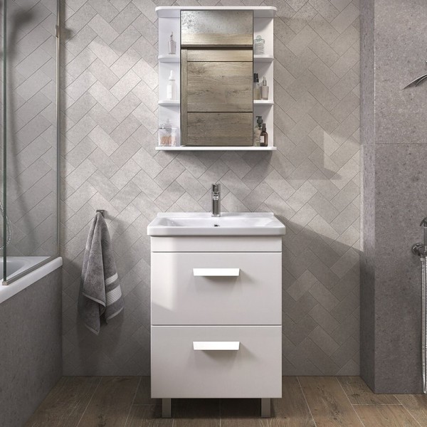 Мебель для ванной комнаты Vigo Nova 70 2 ящика