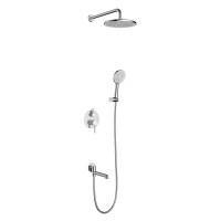 Душевой комплект Raglo R20.27 С ВНУТРЕННЕЙ ЧАСТЬЮ, хром