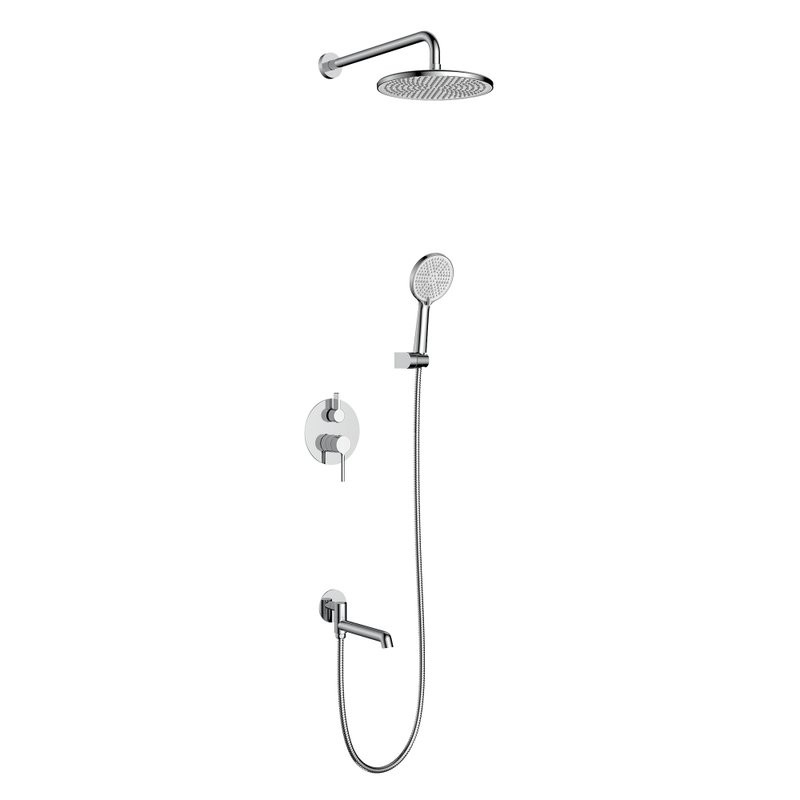 Душевой комплект Raglo R20.27 С ВНУТРЕННЕЙ ЧАСТЬЮ, хром