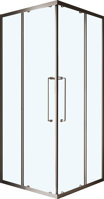 Душевой уголок Cezares Relax RELAX-304-A-2-90-C-GM 90x90, профиль оружейная сталь