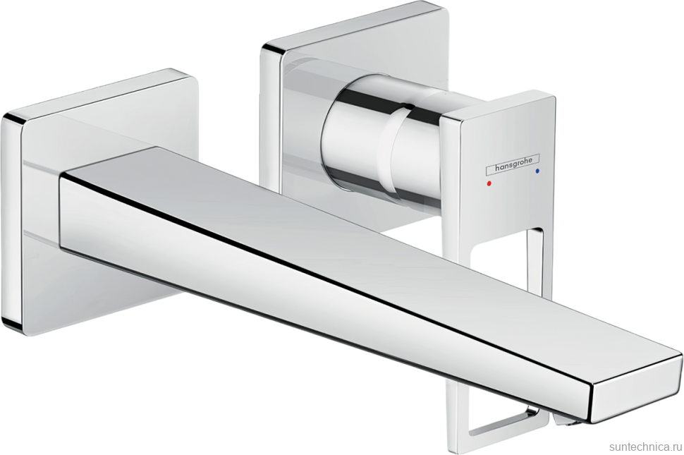 Смеситель для раковины Hansgrohe Metropol 74526000 С ВНУТРЕННЕЙ ЧАСТЬЮ хром
