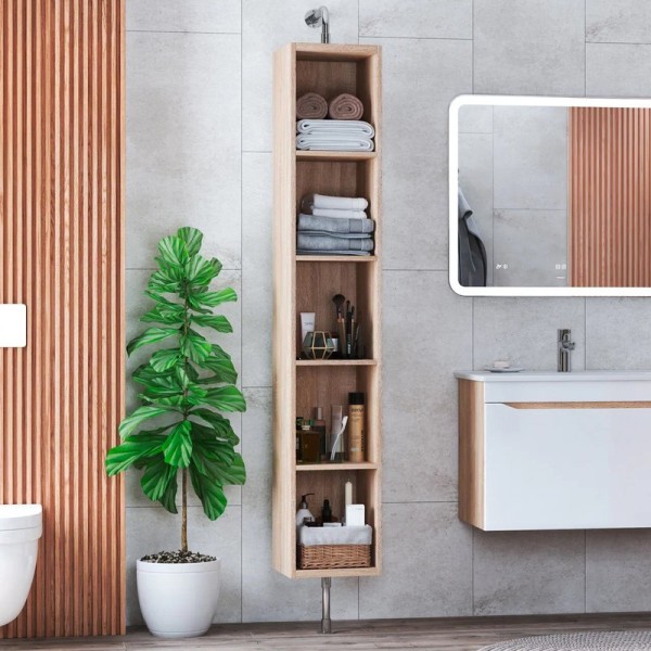 Полка Vigo Grani поворотная, дуб сонома