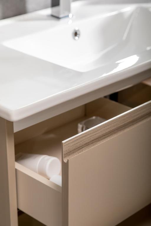 Тумба с раковиной Armadi Art Capolda 100 latte