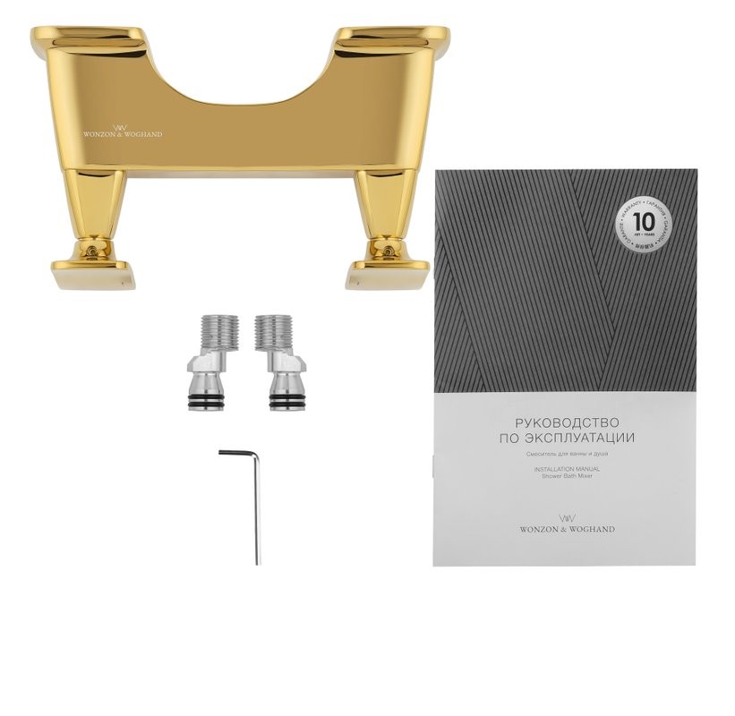 Смеситель для душа Wonzon & Woghand Shakespeare WW-654101-DG темное золото