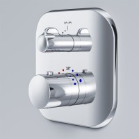 Термостатический смеситель встраиваемый AM.PM Sensation F3075600 С ВНУТРЕННЕЙ ЧАСТЬЮ, хром