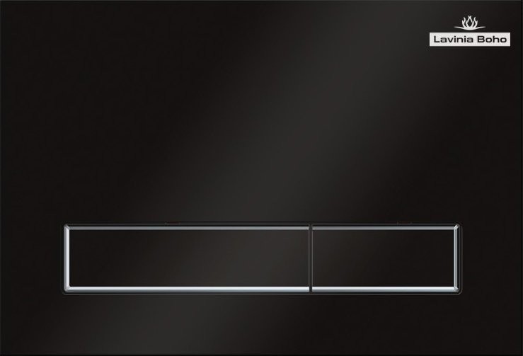 Комплект Lavinia Boho Унитаз подвесной One Rimless 3302103R + Крышка-сиденье One 33290200 с микролифтом + Инсталляция RelFix 38010010 + Кнопка RelFix 380501MB матовая черная, хром + Дозатор RelFix 38040010