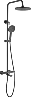 Душевая стойка Rose R3936H черная