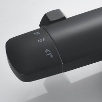 Душевая стойка Rose R3936H черная
