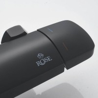 Душевая стойка Rose R3936H черная