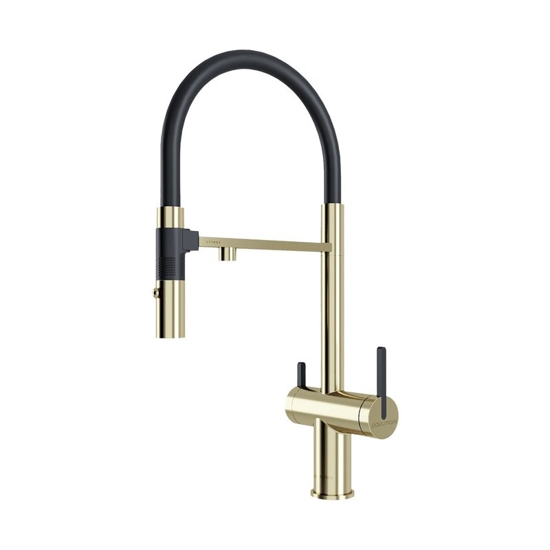 Смеситель для кухни Gravity, светлое золото, Gr213888-LG, Starke-Paulmark