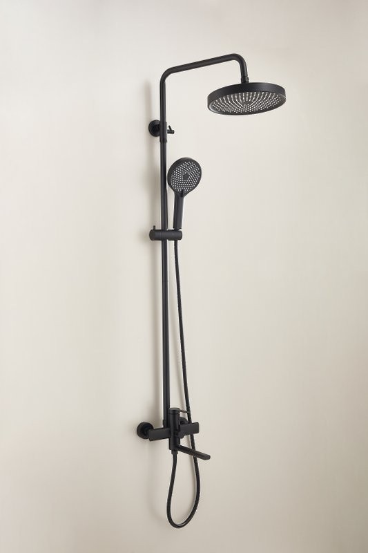 Душевая стойка BELZ B813 B24813-7 матовая черная