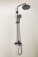 Душевая стойка BELZ B813 B24813-7 матовая черная