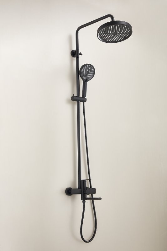 Душевая стойка BELZ B813 B24813-7 матовая черная