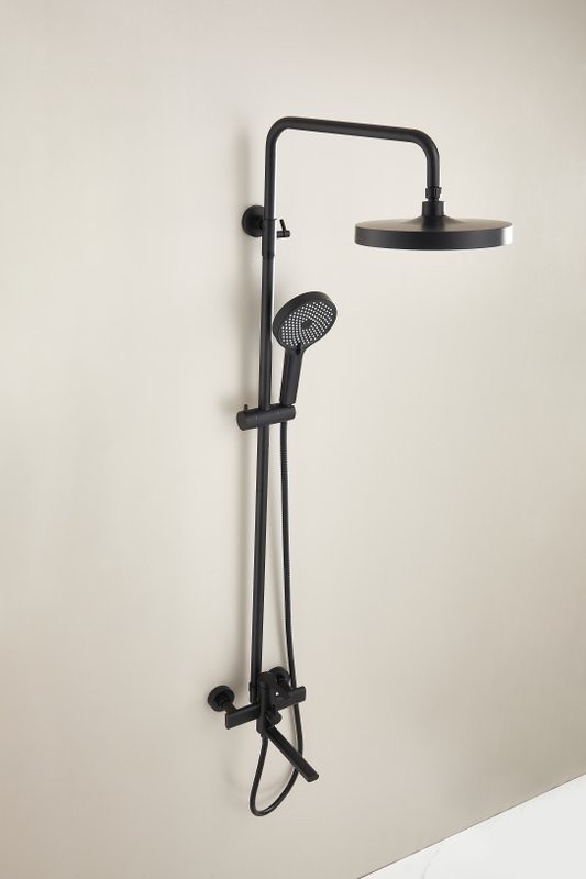 Душевая стойка BELZ B813 B24813-7 матовая черная